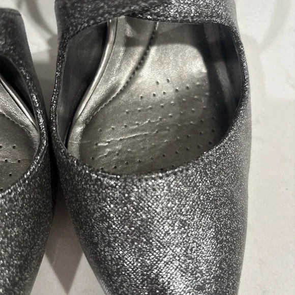 Life Stride Soft System Silver Glitter Women's Shoes Size 8.5 - Picture 5 of 15